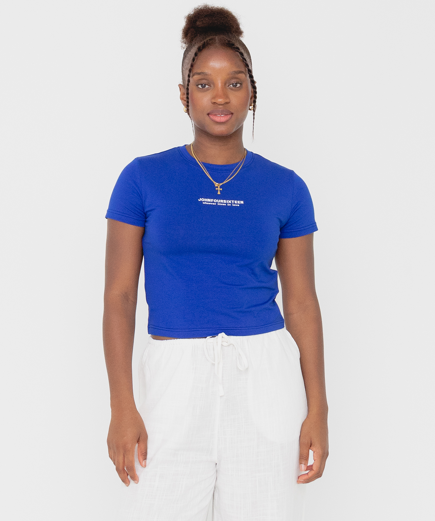 Ava Baby Cropped Shirt