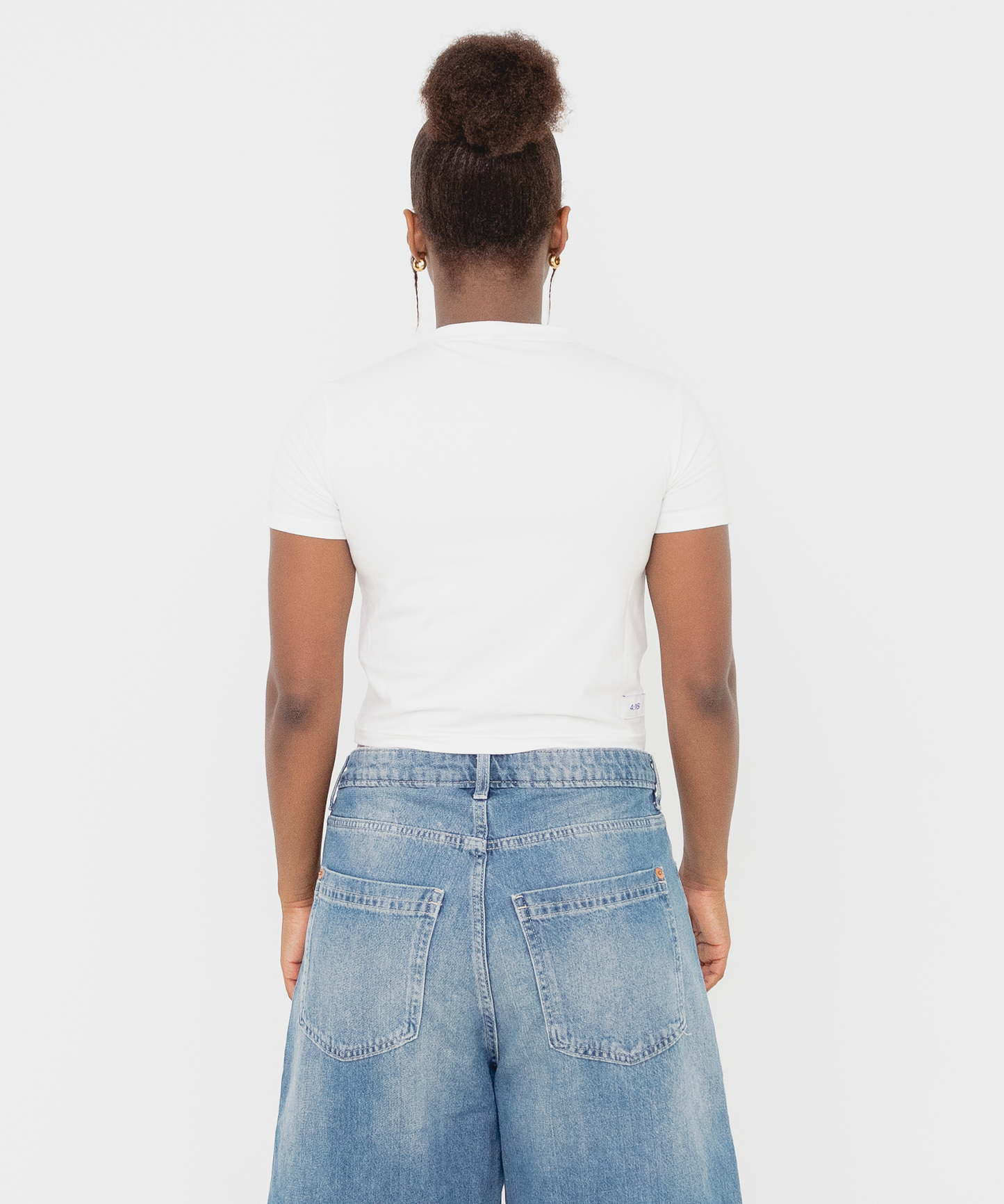 Ava Baby Cropped Shirt