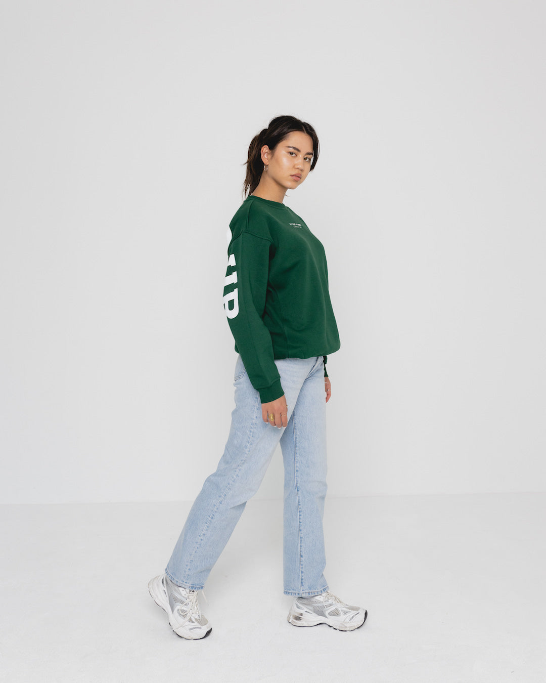 Signature Sweater Forest Green