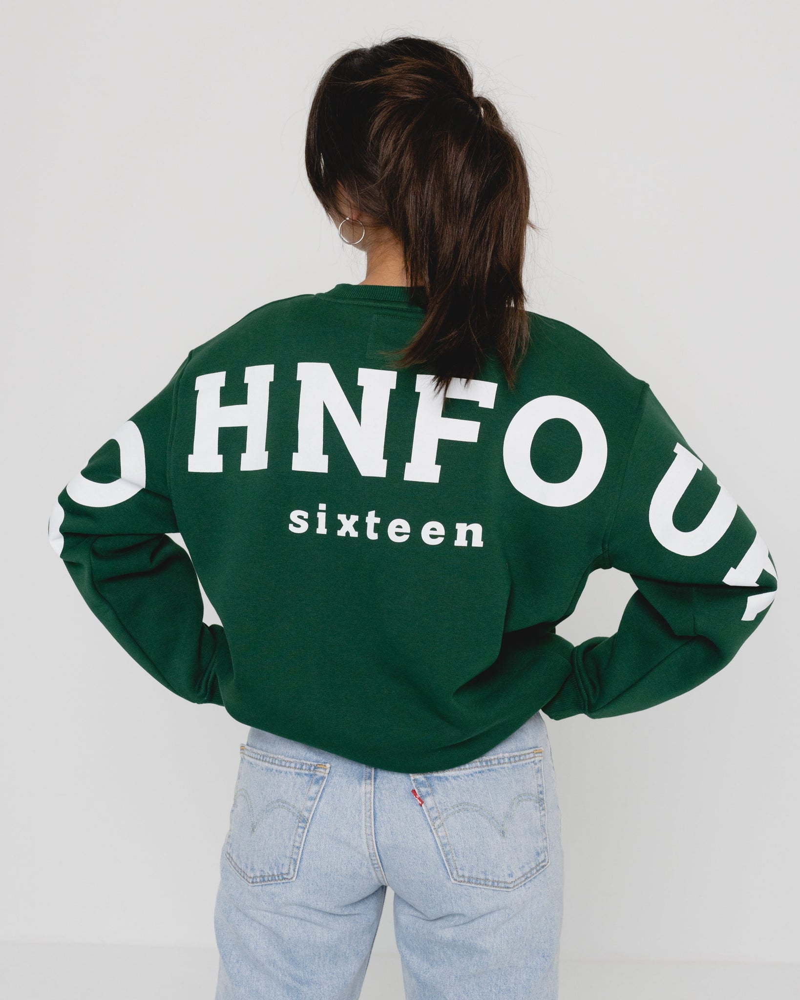 Signature Sweater Forest Green