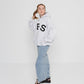 Signature JFS Hoodie Light Grey