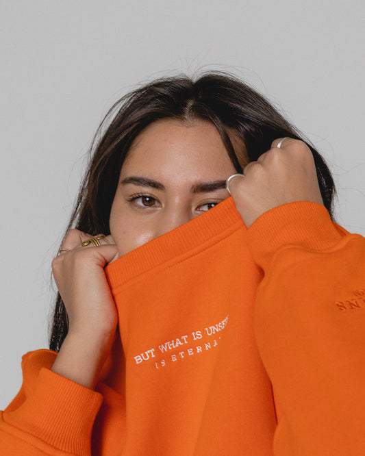 Signature Sweater Orange