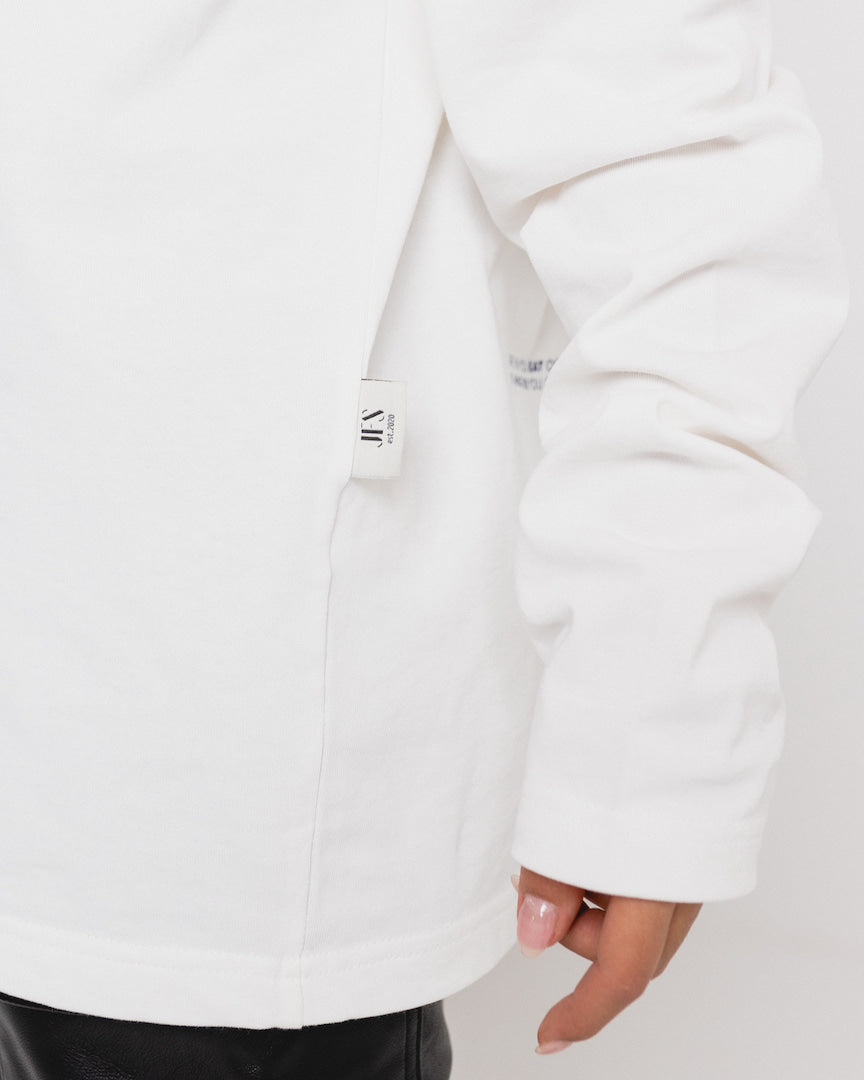 Longsleeve Shirt | Cotton Candy White